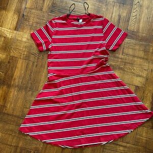 Stripe Rib Knit Dress